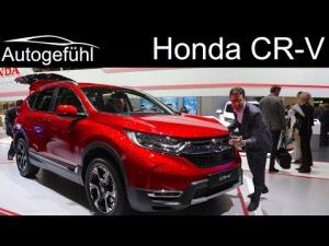 2018 Honda CRV at the Geneva Motor Show