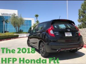 2018 Honda Fit With a New Sport Trim, HFP Package & Standard Sensing 